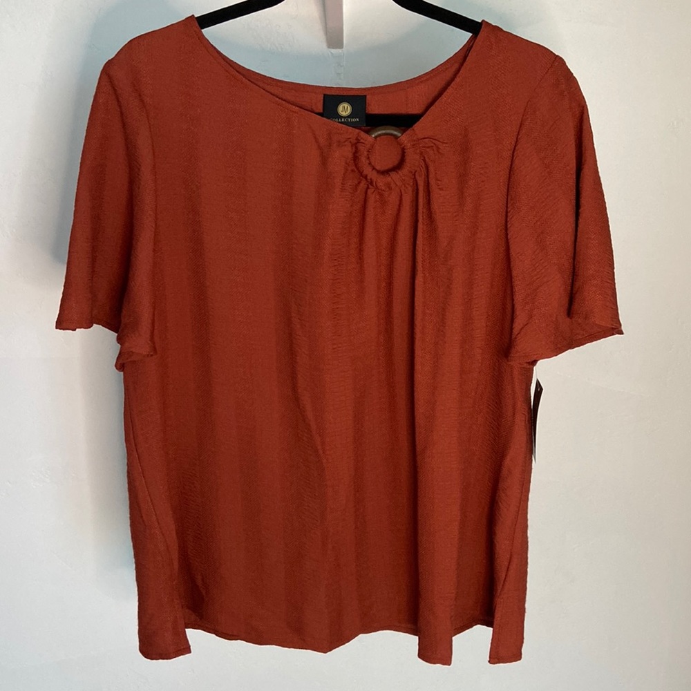 JM Collection “Fireside” Top